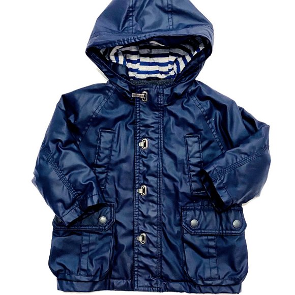 Baby Gap Blue Galaxy Raincoat